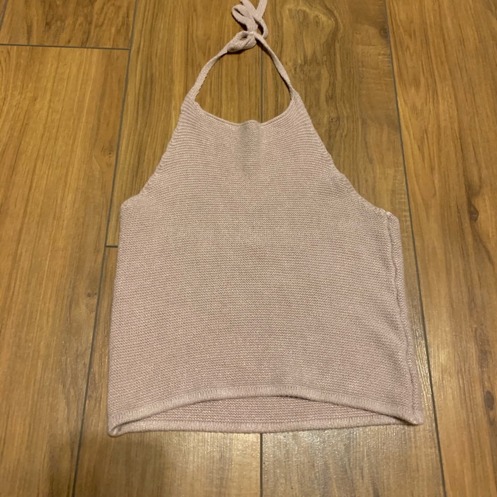 Pink Halter Top